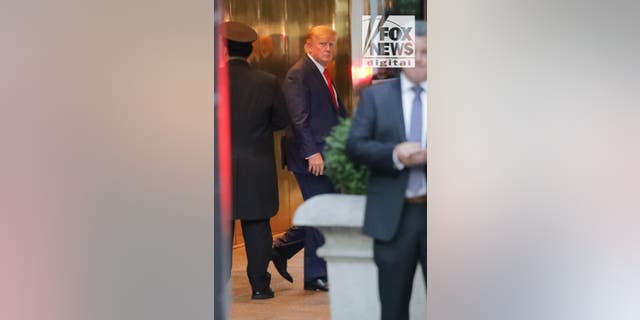 Trump leaves New York City