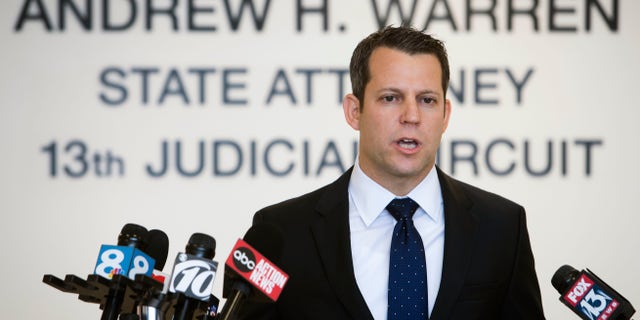 Florida State Attorney Andrew Warren was suspended by Gov. Ron DeSantis.