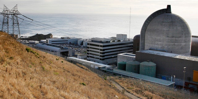 Electric's Diablo Canyon Power Plant's nuclear reactors in Avila Beach, California. Governor Gavin Newsom wants to extend the life of the plant by five to ten years.