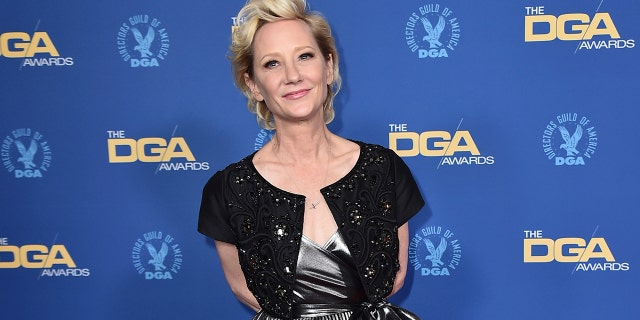 Anne Heche arrives at the 74th annual Directors Guild of America Awards on March 12, 2022, in Beverly Hills, California.