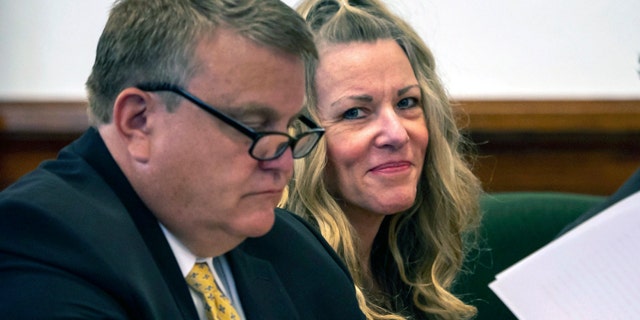 Lori Vallow Daybell, 49, right, and her most recent husband, Chad Daybell, 54, are accused of killing two of Vallow Daybell's two children and collecting Social Security benefits in their names after their deaths. In a recent court filing, Vallow claims she was not present when they died.