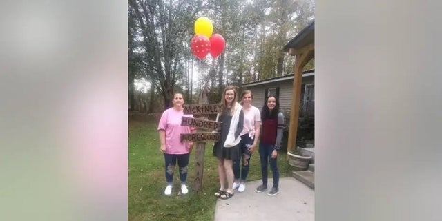 Anna Jones, second from the right, was fatally shot early Saturday morning. She was supposed to start school at the University of West Georgia.