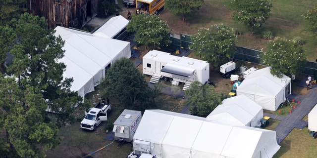 People have been working around the clock for the highly anticipated star-studded event. Large white tents were raised throughout Affleck's property in preparation for the wedding.