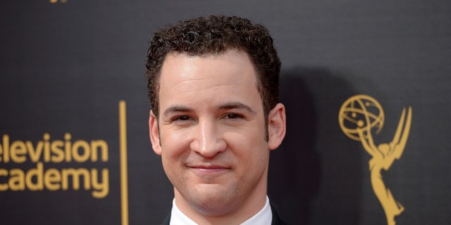Actor Ben Savage arrives at the Creative Arts Emmys in Los Angeles, California on Sept. 10, 2016.