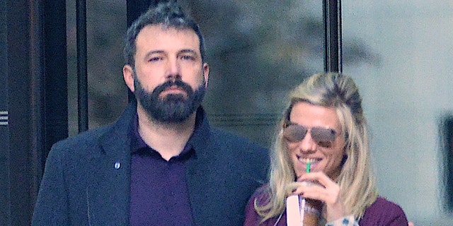 Lindsay Shookus previously dated Ben Affleck, 50.  The couple first met in 2015 when the "Argo" hosted star "SNL" for the fifth time.  The exes are pictured here in 2017. 