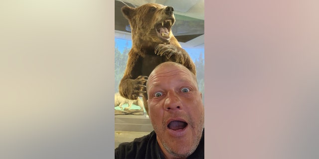 When he was in Idaho Falls, Barnes visited the local museum (pictured here) and the zoo.