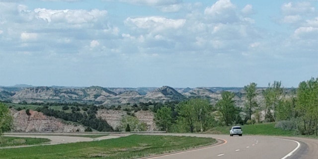 "That was some of the best scenery in the entire country," Barnes said of the Badlands.