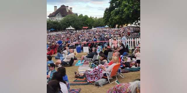 In Portland, Oregon, Barnes enjoyed this jazz festival on July 4th, 2022.