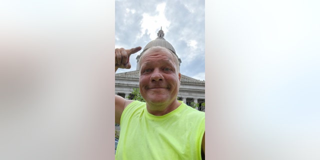 Barnes reached his 48th capital, Olympia, Washington, on July 5, 2022.