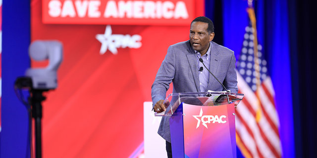 Rep. Burgess Owens. Photographer: Dylan Hollingsworth/Bloomberg via Getty Images