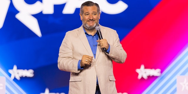 Texas Sen. Ted Cruz delivers speech at the Conservative Political Action Conference (CPAC), in Dallas, Texas.