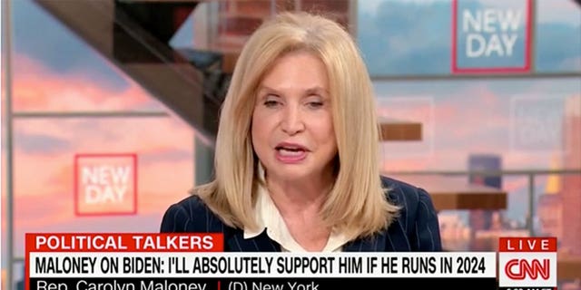 Democratic Rep Maloney Apologizes To Biden On Cnn For Saying She Doesn