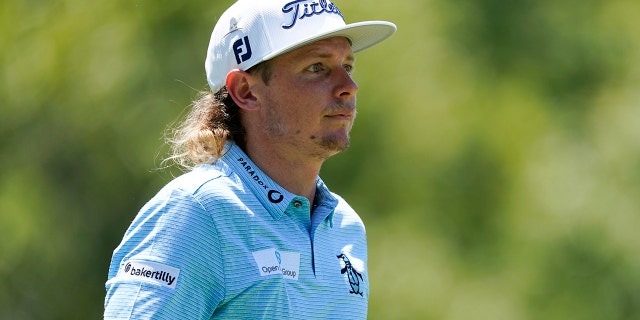 Cameron Smith of Australia walks off the sixth tee during the third round of the St. Jude Championship on Aug. 13, 2022, in Memphis, Tennessee.