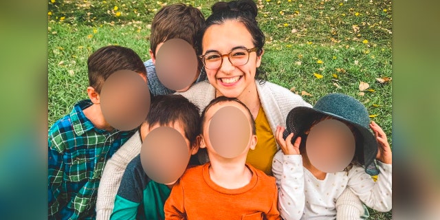 Three of Carissa Odegaard's children witnessed her ex-husband brutally beat her to death, according to investigators.