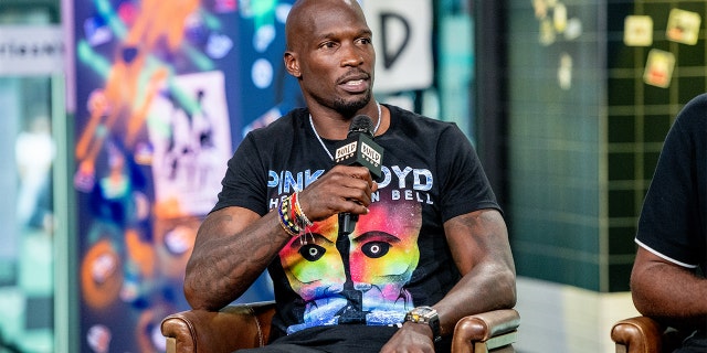 Chad Johnson discusses. "Freedom City Warriors" With the Build Series at Build Studio on September 4, 2018, in New York City. 