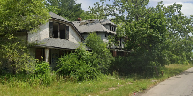 The fire erupted on Thursday, July 28 on this block in Detroit, according to Fox2 Detroit.