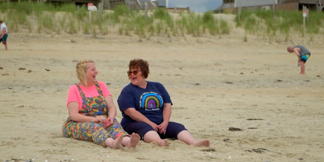 Diane Ward, left, told Fox News Digital that finding Mary McLaughlin, right, was a "godsend."