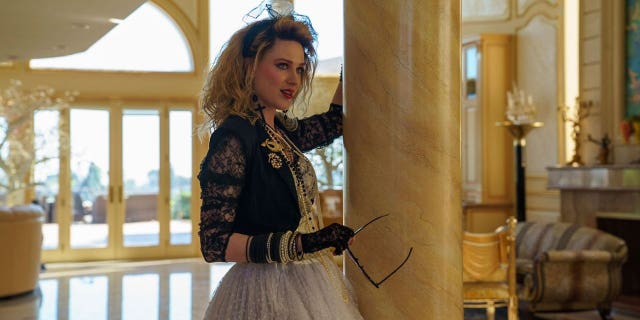 Evan Rachel Wood portrays Madonna.