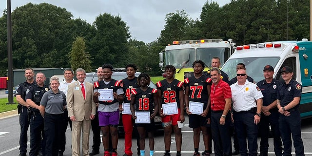 Georgia High School Football Players Named Honorary First Responders ...