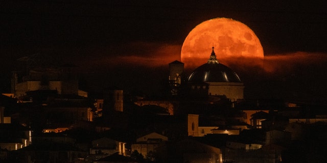 Full moon in Italy