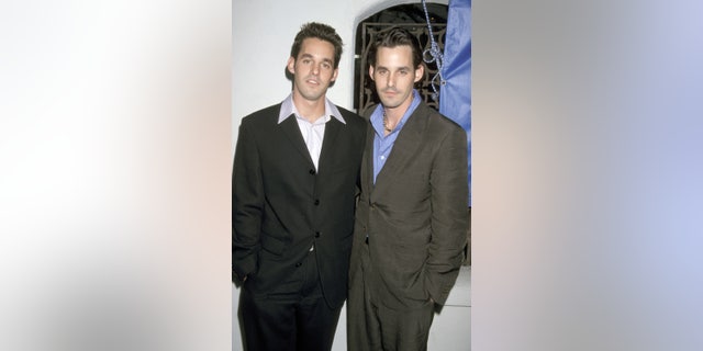 Nicholas Brendon, pictured with his twin brother Kelly Donovan, has had a turbulent life over the past several years.