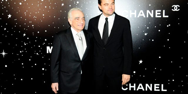 Martin Scorsese, left, and Leonardo DiCaprio are set to executive produce the new Hulu series.