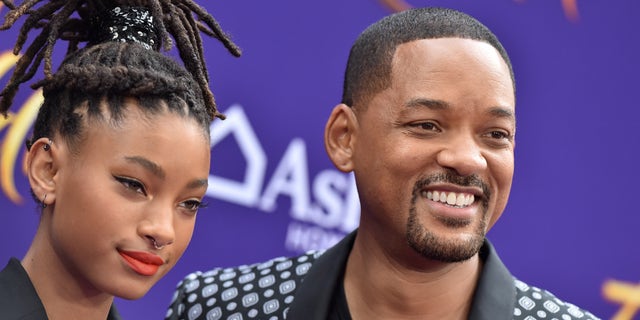 Willow and Will Smith