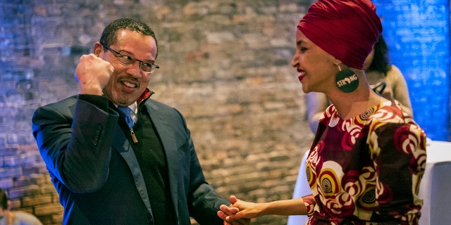 At Aria, Rep. Ilhan Omar kicked off her re-election campaign by meeting with supporters including Attorney General Keith Ellison.