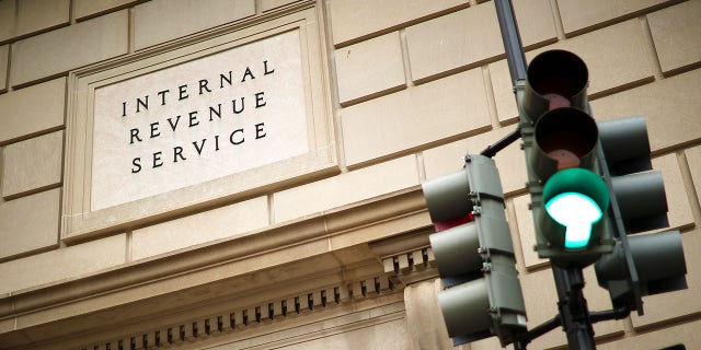 El edificio de la sede del Servicio de Impuestos Internos en Washington, DC