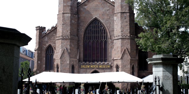 SALEM, MA - SEPTEMBER 24: The Salem Witch Museum, pictured on Sept. 24, 2020, is a popular destination for visitors to Salem, MA. The Halloween season will be very different this year due to the COVID-19 pandemic.