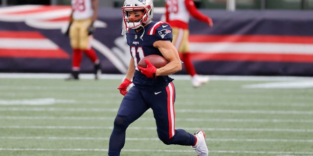 Julian Edelman antes de un partido en 2020