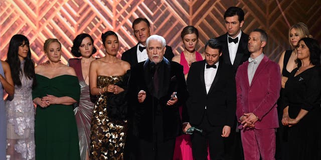The HBO show "Succession" leads the pack with 25 nominations in various categories. 