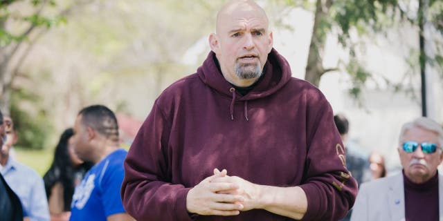 Lt. Gov. John Fetterman is the Democratic Senate candidate in Pennsylvania.