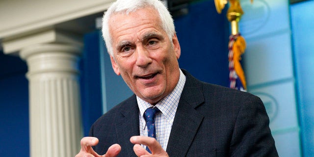Jared Bernstein, member of the Council of Economic Advisers, speaks during a news conference in the James S. Brady Press Briefing Room at the White House in Washington on July 18, 2022.