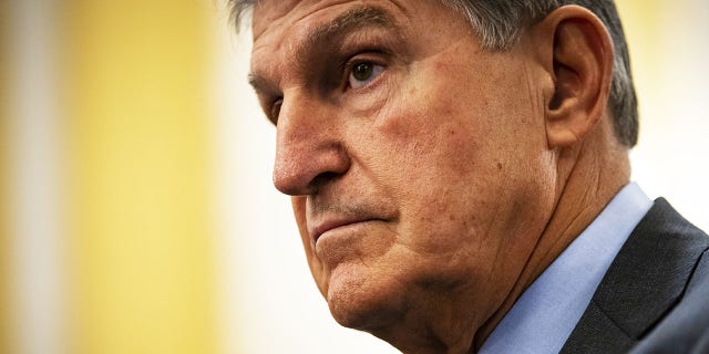 Senator Joe Manchin, a Democrat from West Virginia, during a Senate Rules and Administration Committee hearing in Washington, D.C., US, Wednesday, August 3, 2022.