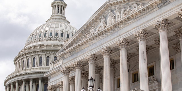 Los Estados Unidos. Capitol is seen on Aug. 6, 2022, en Washington, CORRIENTE CONTINUA.