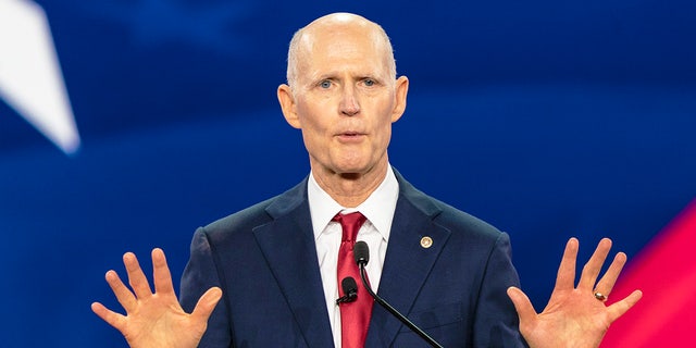 Sen. Rick Scott called Democratic efforts to impose equity rules on FEMA "disgusting."