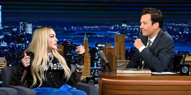 Madonna described the controversial night for talk show host Jimmy Fallon.