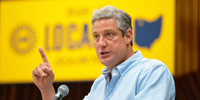 US Senate candidate Rep. Tim Ryan, D-Ohio, eleven challenged Pelosi for the speakership in 2016