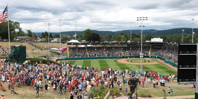 A general view of the stadium before the Little League Classic at Little League Headquarters Complex on Sunday, August 21, 2022, in South Williamsport, Pennsylvania.