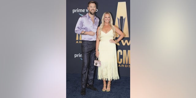 Charles Kelley, who the band says is on his "journey to sobriety," is seen here with his wife, Cassie McConnell.