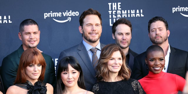 Some cast members of "The list of terminals" were seen in June on the red carpet.  The show also features Taylor Kitsch, Constance Wu, and Pratt's brother-in-law, Patrick Schwarzenegger.
