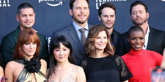 Some members of the cast of "The Terminal List" were seen in June on the red carpet. The show also features Taylor Kitsch, Constance Wu, and Pratt's brother-in-law, Patrick Schwarzenegger.