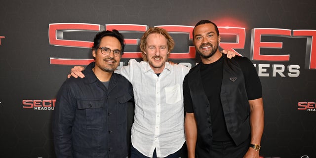 Wilson stars alongside Michael Peña and Jesse Williams in "Secret Headquarters."