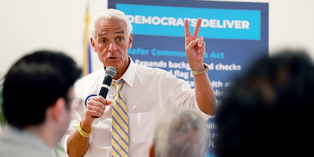Charlie Crist, a former GOP governor of Florida, is attempting to return to the governor's mansion as a Democrat.