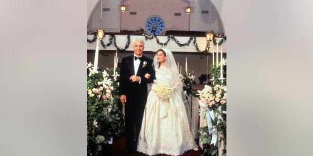 Steve Martin, pictured here in one of his most recognizable roles as 'George Banks' in "Father of the Bride."