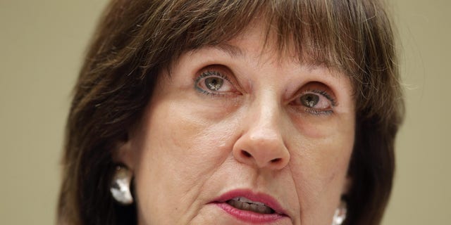 IRS official Lois Lerner at a congressional hearing