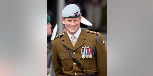 On Tuesday, Lee Spencer shared an Instagram video from a Zoom call between himself and the Duke of Sussex, in which Harry consoled and praised the veteran. Prince Harry is pictured here on August 2, 2013.