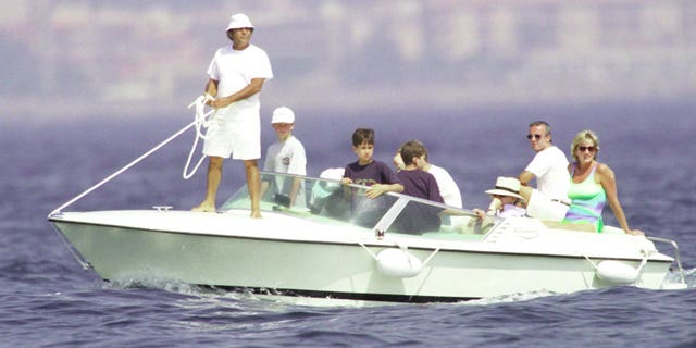 Princess diana boat