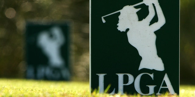 LPGA tee markers during the final round of the LPGA Qualifying Tournament at the LPGA International on December 4, 2005 in Daytona Beach, Florida.  